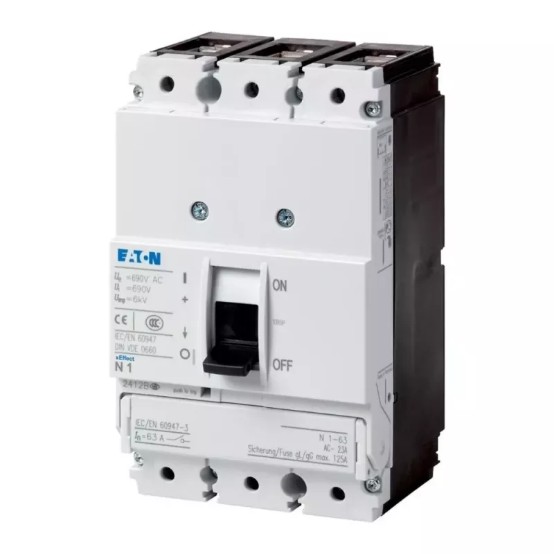 Eaton PN1-100 odpojovač 1-pólový 100A DIN lišta 259141