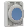 Eaton M30C-FDR-B tlačidlo, ploché, okrúhle, pochrómované, modré 182947