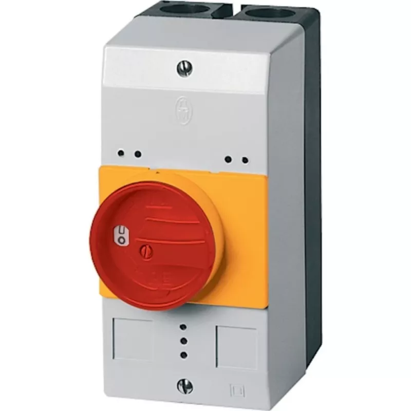 Eaton CI-PKZ0-GRVM puzdro s otočným spínačom, červená/žltá, 158 x 80 x 126 mm 263525
