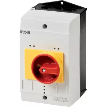 Eaton CI-K2-PKZ0-NA-GR prázdne puzdro s núdzovým vypínačom, 160 x 100 x 100 mm, žltá/červená 262681