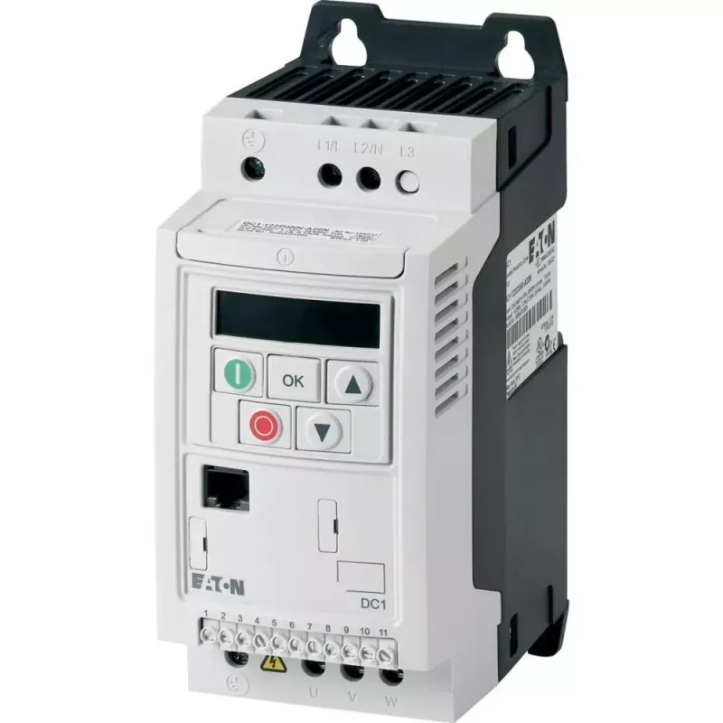 Eaton DC1-342D2FN-A20CE1 frekvenčný menič 0,75 kW 400 V 3-fázový 2,2 A 185743
