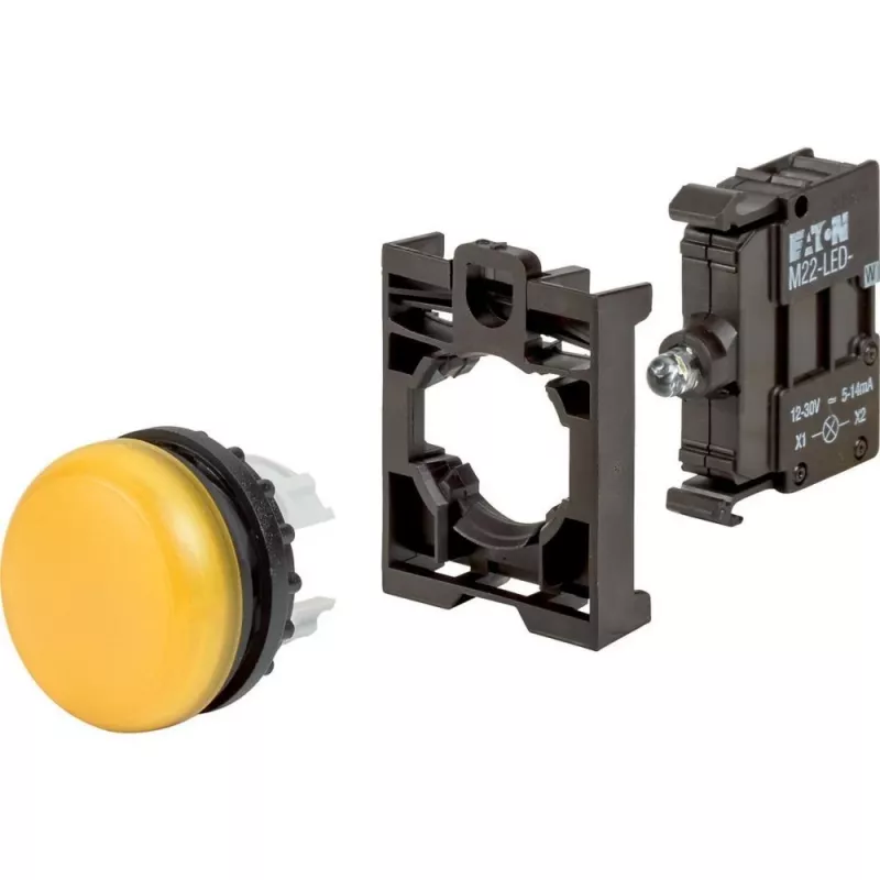 Eaton M22-L-Y-LED-BVP LED signálka, žltá 110929