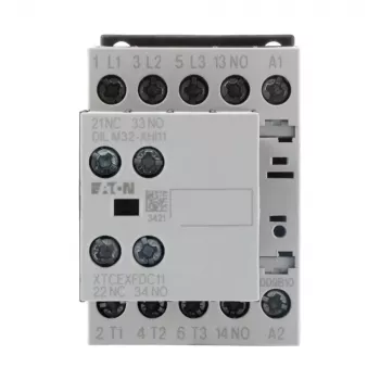 Eaton DILM9-21 výkonový stýkač 3-pólový 4kW 400V AC cievka 230V 50Hz 2NO+1NC 276760