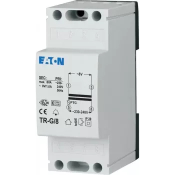 EATON zvončekový transformátor 8V/1A TR-G/8 (272480)
