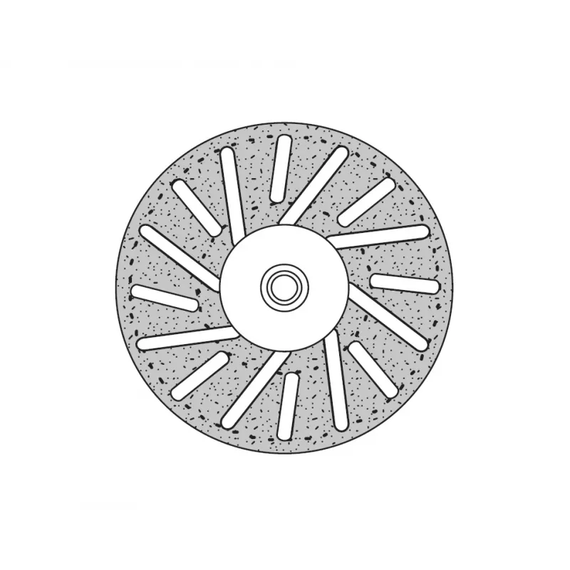 Donau Elektronik 1646 diamantový rezací kotúč 22 mm pre kov, sklo, epoxid, 1 ks