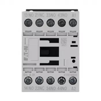 Eaton DILA-31 pomocný stýkač 24 VDC 3 NO + 1 NC skrutkové svorky 1,6 kW