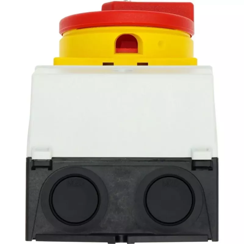 Eaton T0-2-8900/I1/SVB 3-pólový hlavný vypínač 20 A, červený/žltý 207151