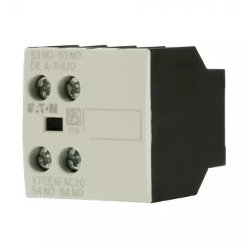 Eaton DILA-XHI20 blok pomocných kontaktov, šírka 45 mm, čierna/biela, -25 až 60 °C 276422