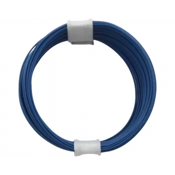 Donau Elektronik 110-2 inštalačný vodič 1 x 0,04 mm² modrý 10 m