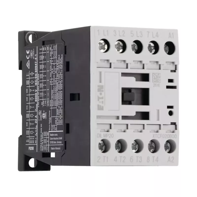 Eaton DILMP20 4-pólový stýkač 20A AC-1 230V 50/60Hz 276978