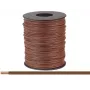 Donau Elektronik 114-88-100 dvojlinka 2 x 0,08 mm² hnedá 100 m