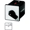 Eaton T5B-4-8902/E 4-pólový otočný spínač, 32 A, 690 V AC, čierny/biely 207430
