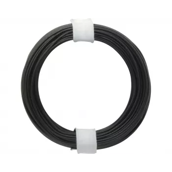 Donau Elektronik 118-1 lanko 1 x 0,14 mm² čierne 10 m