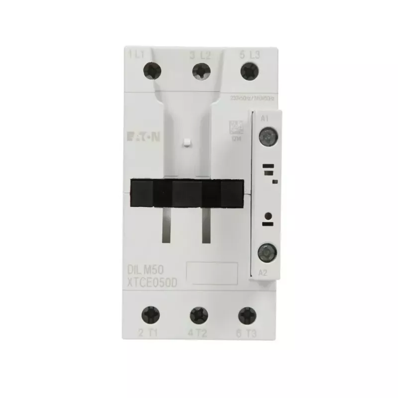 Eaton DILM50 stýkač, AC, IP00, 55 x 132,1 mm, biely