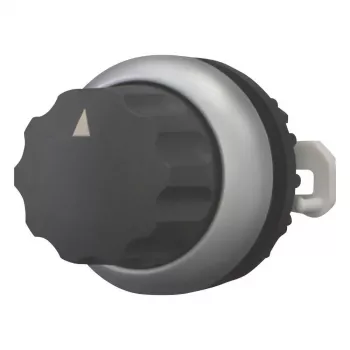 Eaton M22-WR4 čierny otočný gombík, 4-polohový, aretovaný