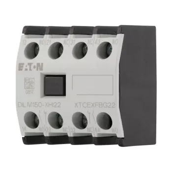 Eaton DILM150-XHI22 blok pomocných kontaktov, 2NO+2NC, čelná montáž, skrutkové svorky 277950
