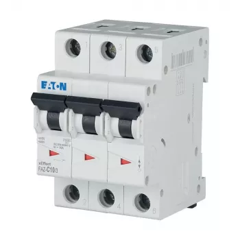 Eaton FAZ-C10/3 istič typ C 10 A 3-pólový 278869