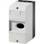 Eaton CI-PKZ01 povrchové puzdro s integrovaným spínačom, 158 x 80 x 116,5 mm, sivé 281403