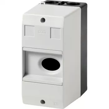 Eaton CI-PKZ01 povrchové puzdro s integrovaným spínačom, 158 x 80 x 116,5 mm, sivé 281403