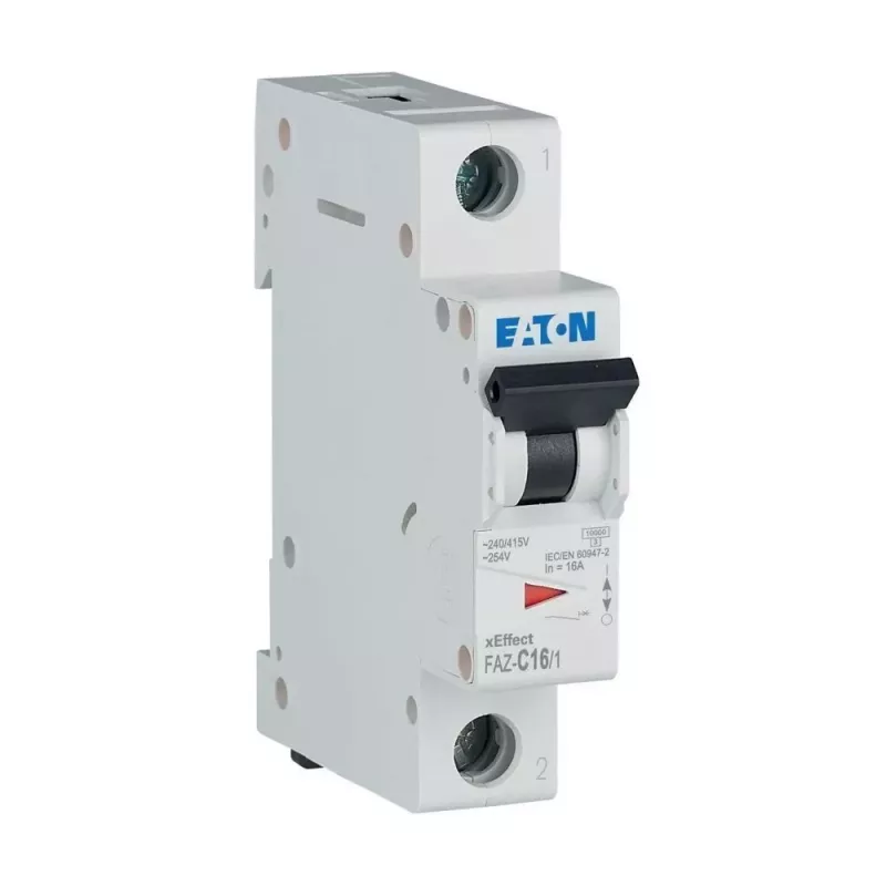 Eaton FAZ-C16/1 istič (MCB), 1-pólový, 16 A, charakteristika C 278561