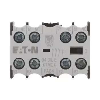 EATON 04DILE blok pomocných kontaktov, 4 NC, nútene vedené, čelná montáž, pre stýkače DILM7-DILM38 010256