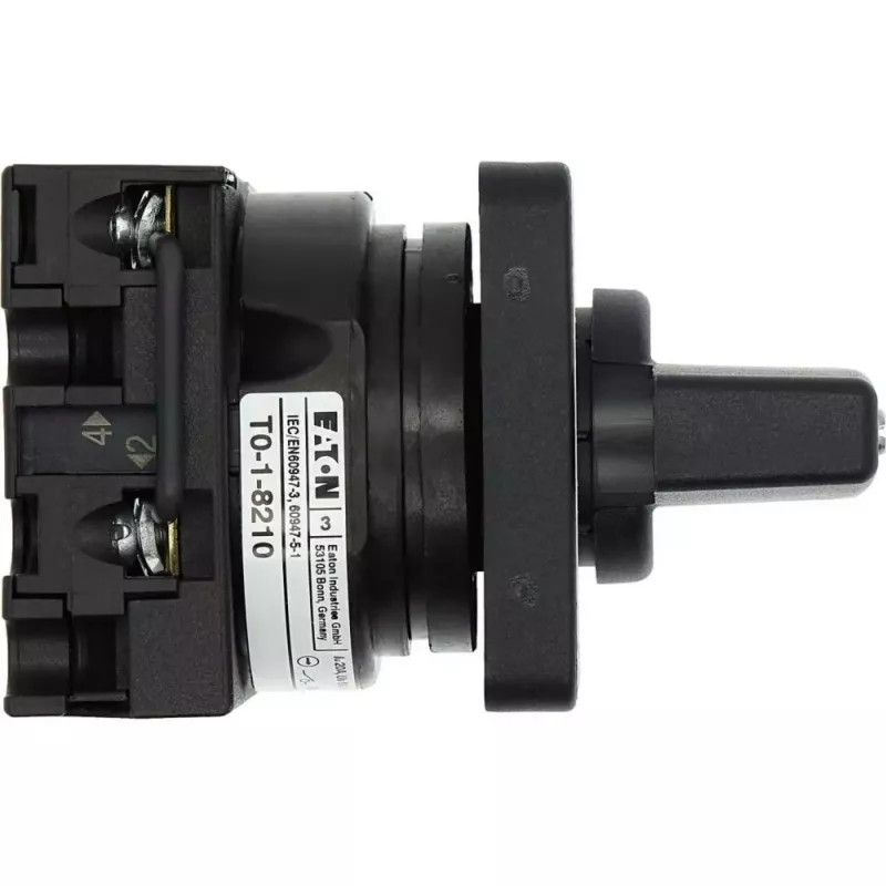 Eaton T0-1-8210/E prepínač 1-pólový čierny kovový 012742