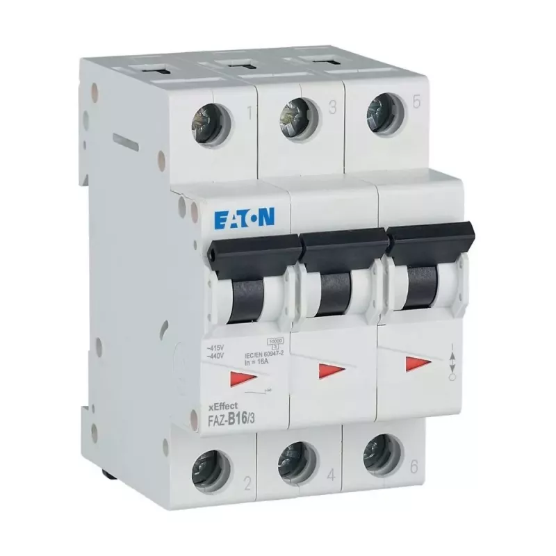 Eaton FAZ-B16/3 istič typ B, 3-pólový, 16 A 278847