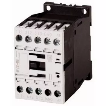 Eaton DILM15-10 3-pólový výkonový stýkač, cievka 24 V AC, 15 A AC-3, 1 NO pomocný kontakt 290045