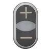 Eaton M22-DDL-S-X4/X5 dvojité tlačidlo, čierna/titán, IP66 218145