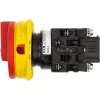 Eaton T0-2-1/EA/SVB uzamykateľný vačkový spínač 20 A 690 V 1 x 90° žltý/červený 038873