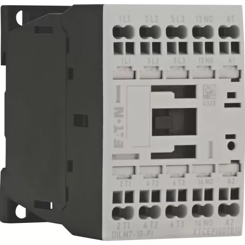 Eaton DILM7-10(24VDC)-PI výkonový stykač, 3 spínacie kontakty, 24 V DC 199223