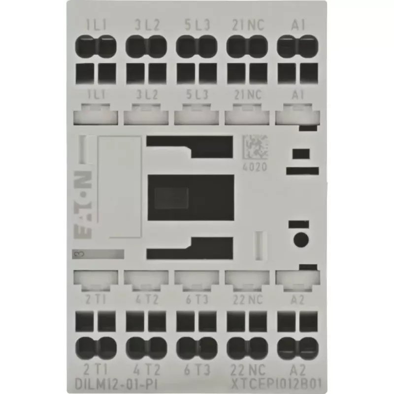 EATON DILM12-01 24V DC stýkač, 3-pólový, 12 A, 1 NO pomocný kontakt 199248