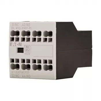 Eaton DILM32-XHI11-PI blok pomocných kontaktov, 1 NO + 1 NC, 4 A, predná montáž, pre DILM7-DILM32 stýkače 199309