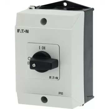 Eaton T0-2-1/I1 3-pólový prepínač, 20A, IP65, sivá/čierna 207081