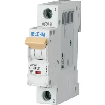 Eaton PXL-C13/1 istič (MCB), 1-pólový, 13 A, charakteristika C, 6 kA, DIN lišta 236057