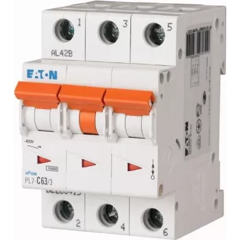Eaton PXL-C63/3 istič 3-pólový C 63A 6kA 236432