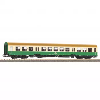 PIKO 28004 H0 Halberstadt stredový vstupný vozeň béžovo-zelený 2. trieda DR