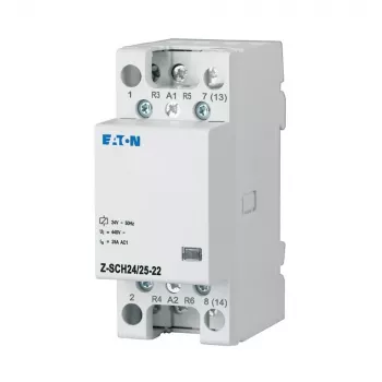 EATON Z-SCH24/25-22 inštalačný stýkač 24V AC 2NO+2NC 25A 248850