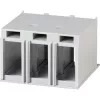 Eaton 260038 kryt svorkovnice pre NZM2 3-pólové výkonové ističe, rám BG2, sivý