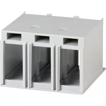 Eaton 260038 kryt svorkovnice pre NZM2 3-pólové výkonové ističe, rám BG2, sivý