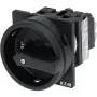 Eaton T0-1-102/EA/SVB-SW uzamykateľný vačkový spínač 20 A 1-pólový 90° čierny