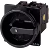 Eaton T0-1-102/EA/SVB-SW uzamykateľný vačkový spínač 20 A 1-pólový 90° čierny