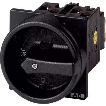 Eaton T0-1-102/EA/SVB-SW uzamykateľný vačkový spínač 20 A 1-pólový 90° čierny