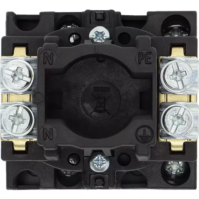 Eaton T0-1-102/EA/SVB-SW uzamykateľný vačkový spínač 20 A 1-pólový 90° čierny