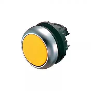 Eaton M22-DR-Y plochý aretovaný žltý tlačidlový ovládač