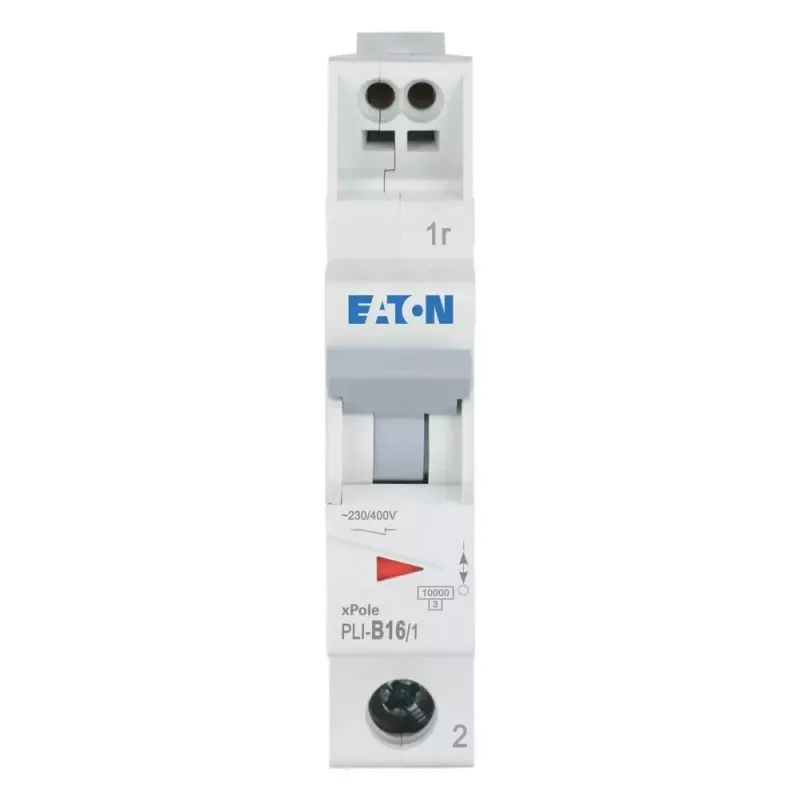 Eaton PLI-B16/1 istič typ B 16A 1-pólový 4,5kA DIN lišta 101251