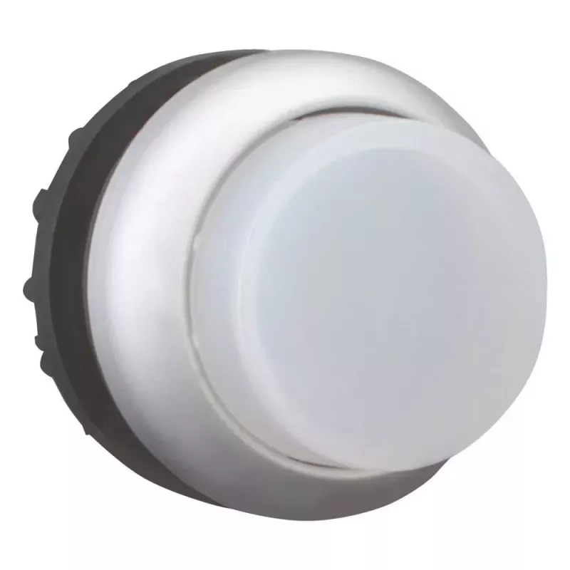 Eaton M22-DRLH-W tlačidlový spínač, biely/čierny/kovový 216788