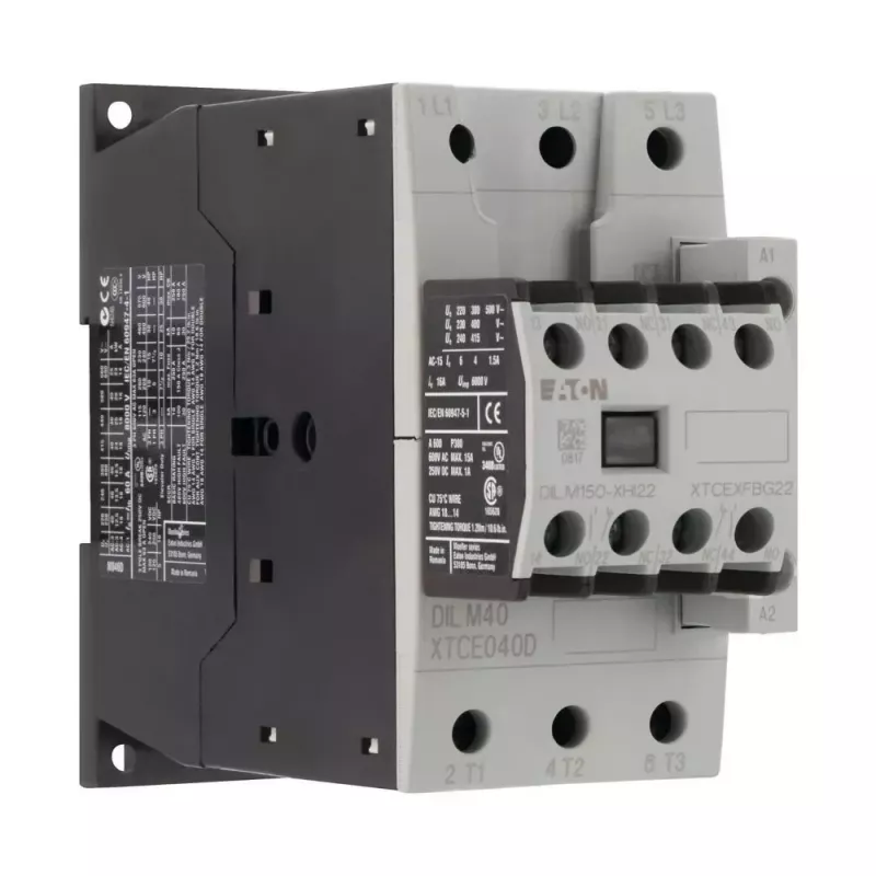 Eaton DILM40-22 3-pólový motorový stýkač 40A 18,5kW cievka 230V AC 277798