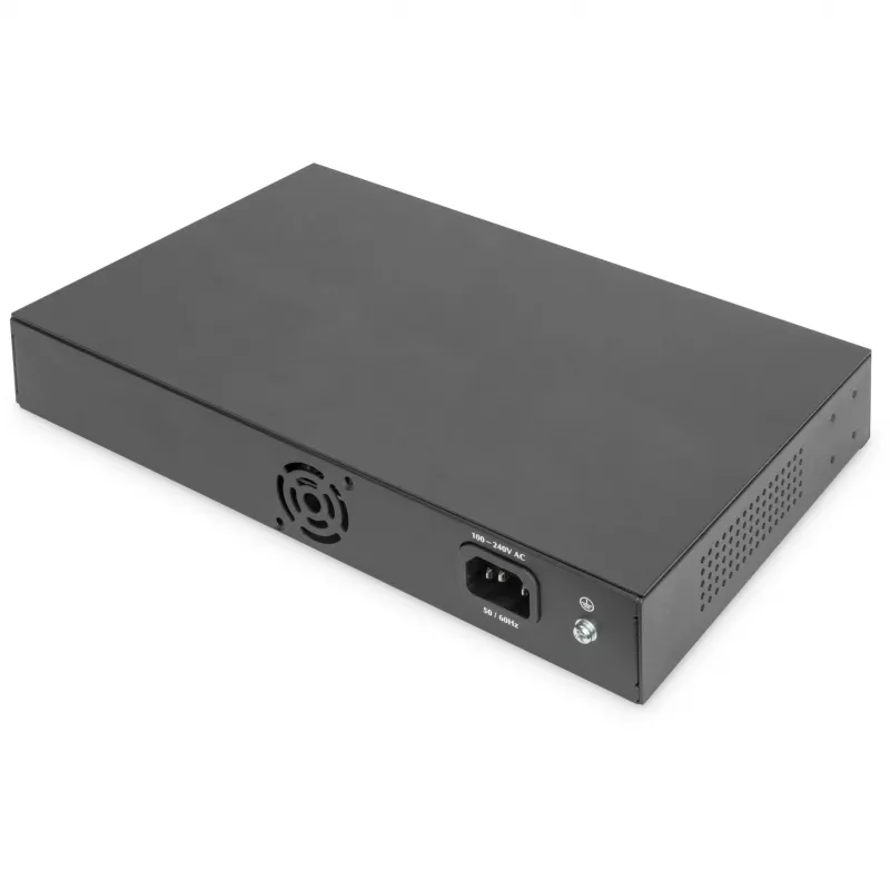 DIGITUS DN-80113-1 24-port Gigabit switch, 19-palcová rackmontáž, 48 Gbps, Unmanaged