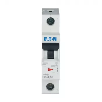 Eaton FAZ-C0,5/1 istič (MCB) 1-pólový C 0,5A 10kA 278544
